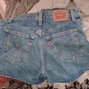 Levi's Classic Blue Jean Shorts